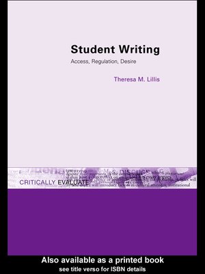 cover image of Student Writing